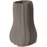 Moire Vase – Anthracite - Ferm Living