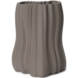 Moire Vase – Anthracite - Ferm Living