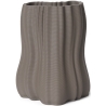 Moire Vase – Anthracite - Ferm Living