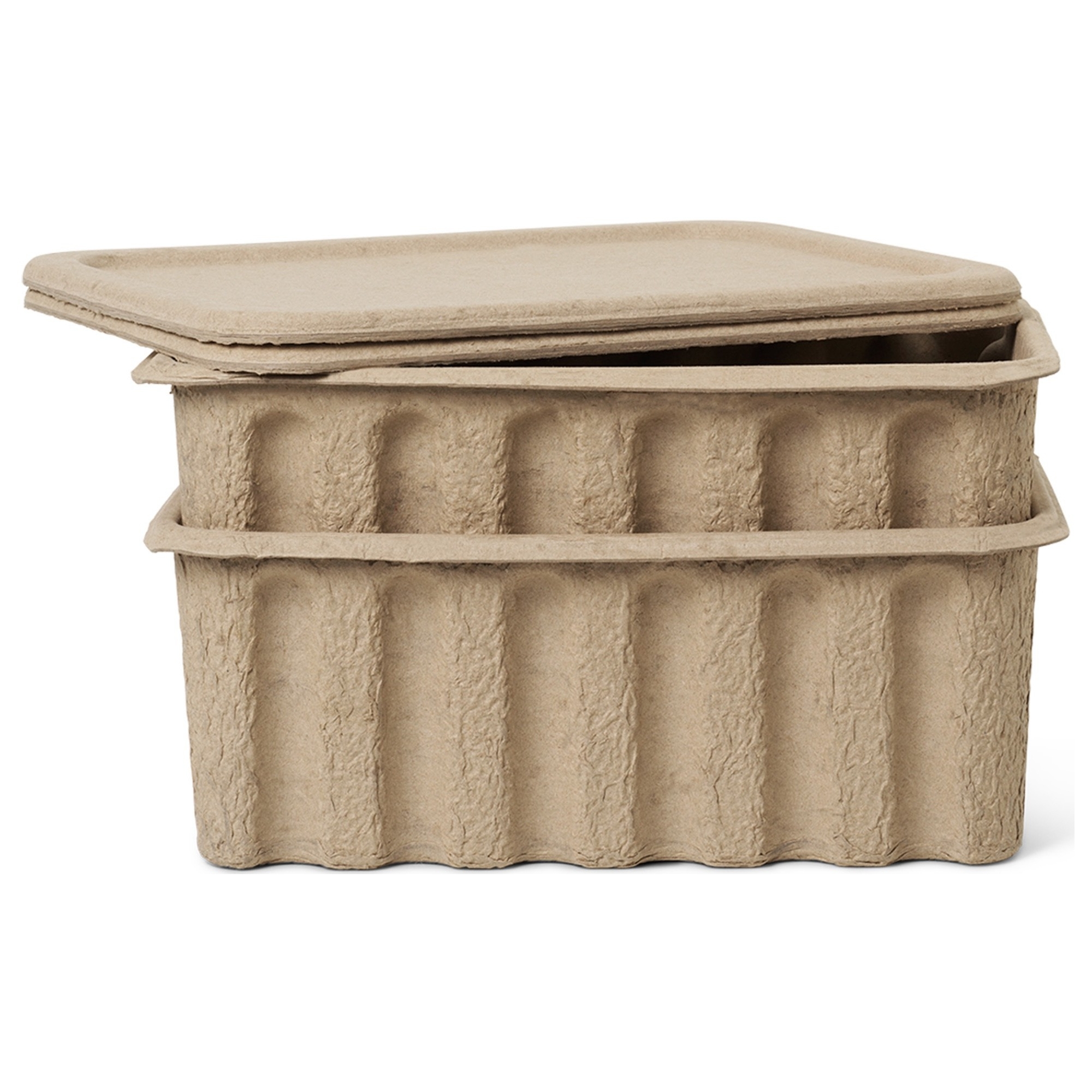 Large Paper Pulp Box – Set of 2 - Ferm Living