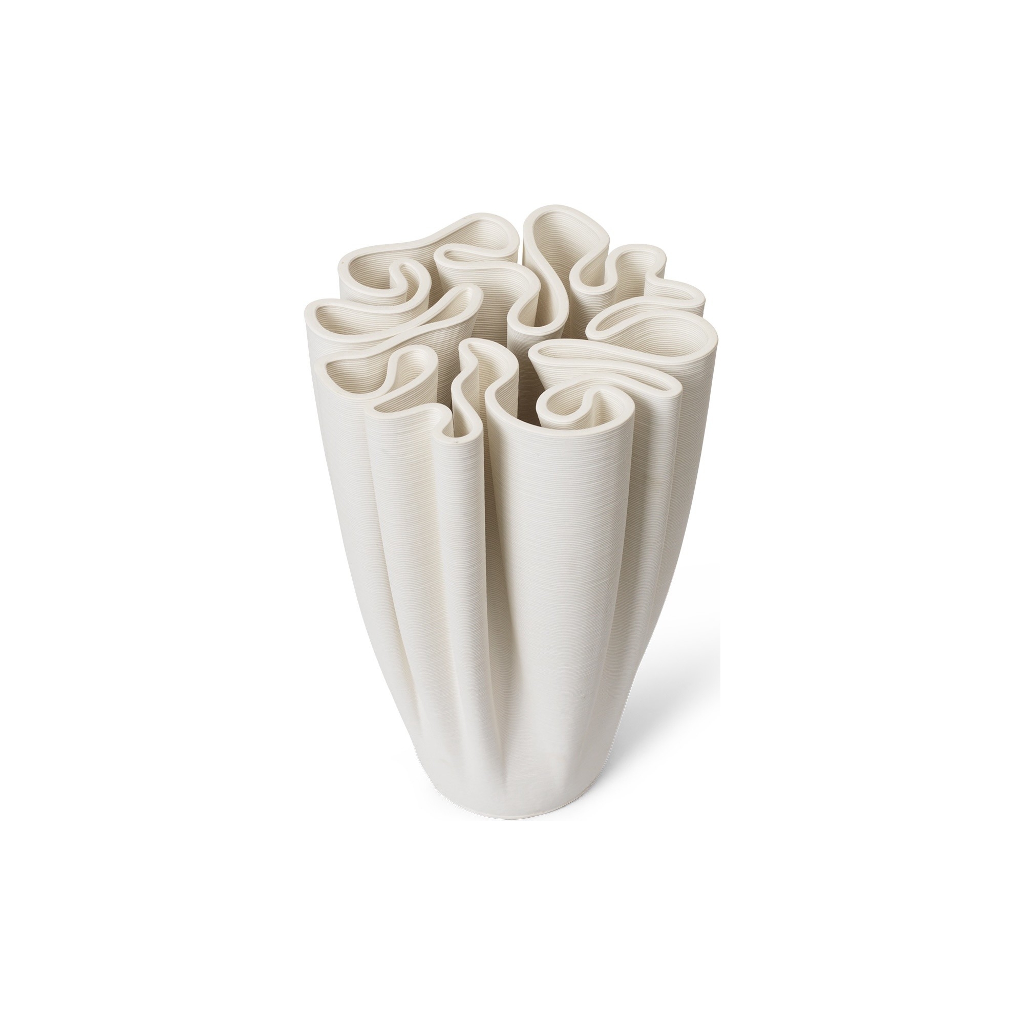 Dedali Vase – Off-white - Ferm Living