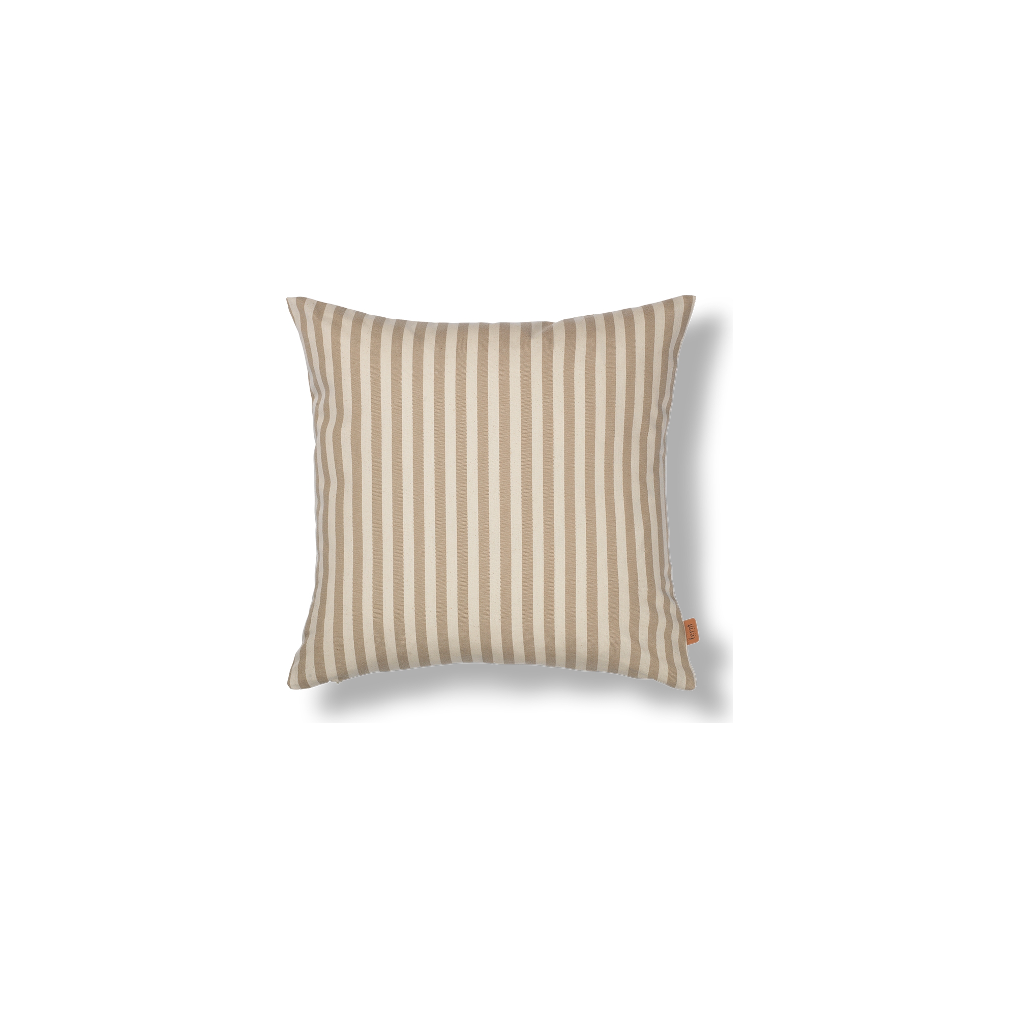 Strand Cushion – 50 x 50 cm – Sand/Off-White - Ferm Living