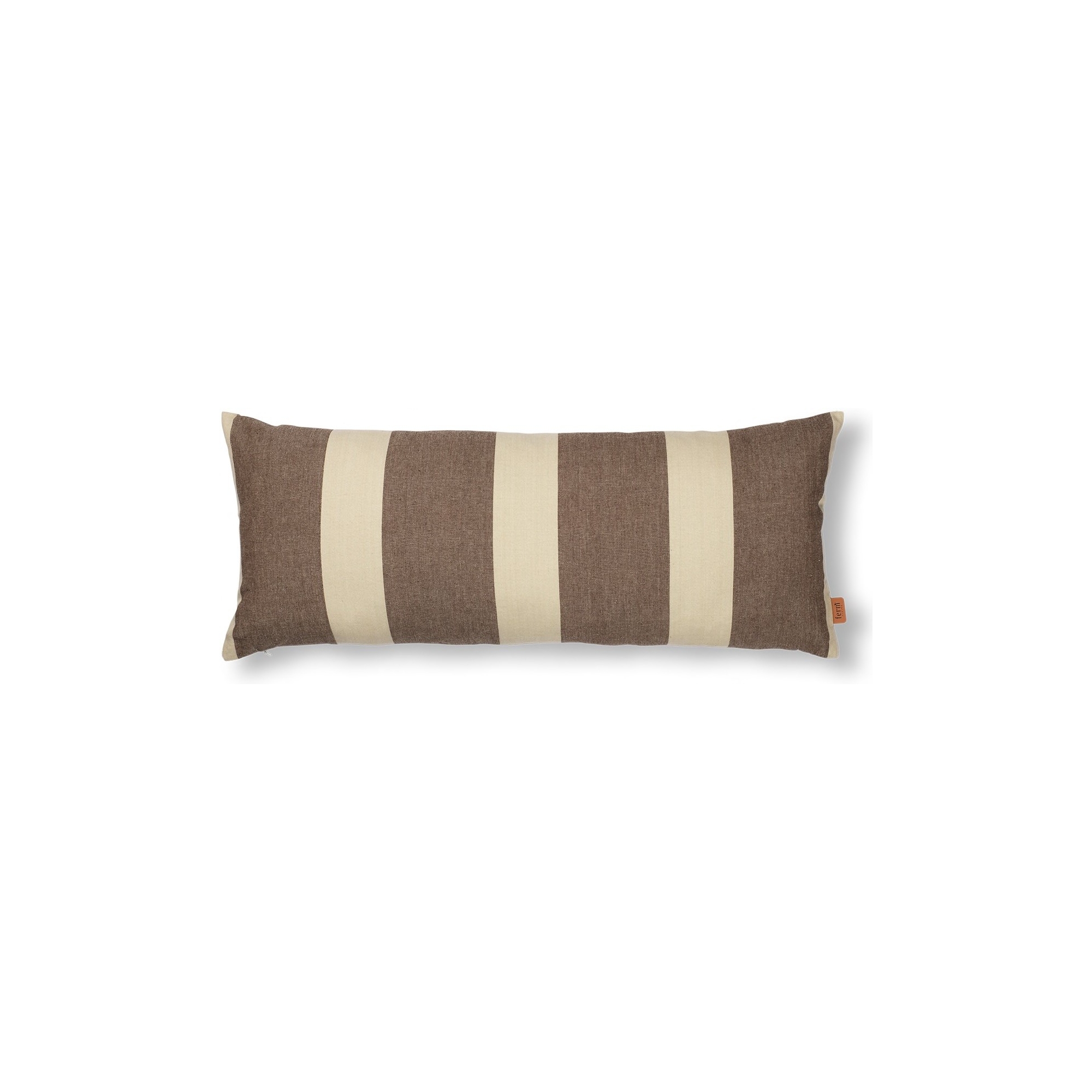 Housse de coussin Strand – 72 x 30 cm – Carob/Parchment - Ferm Living