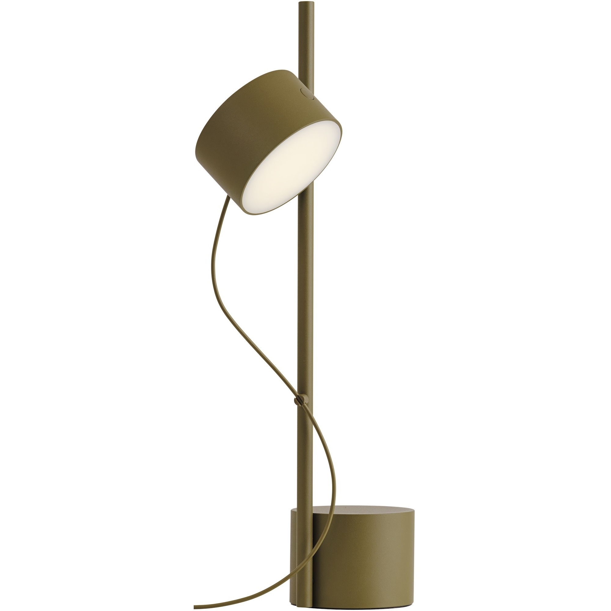 Muuto – Lampe de table Post, marron vert