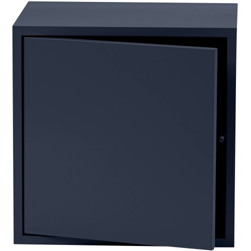 Medium Module Stacked – With door – Midnight blue - Muuto