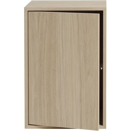 Large Module Stacked – With door – Oak - Muuto