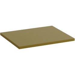 Stacked Top Plate – Small – Brown green - Muuto