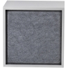 Stacked acoustic panel – Medium – Grey - Muuto