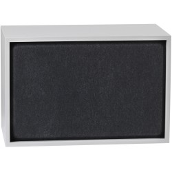 Stacked acoustic panel – Large – Black - Muuto