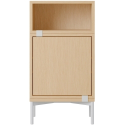 Stacked Bedside table – Configuration 2 – Oak - Muuto