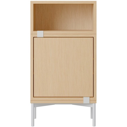 Stacked Bedside table – Configuration 2 – Oak - Muuto