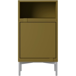 Stacked Bedside table – Configuration 2 – Brown Green - Muuto