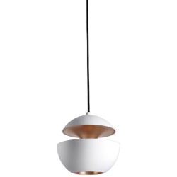 mini Here Comes the Sun pendant – white/copper – DCW éditions