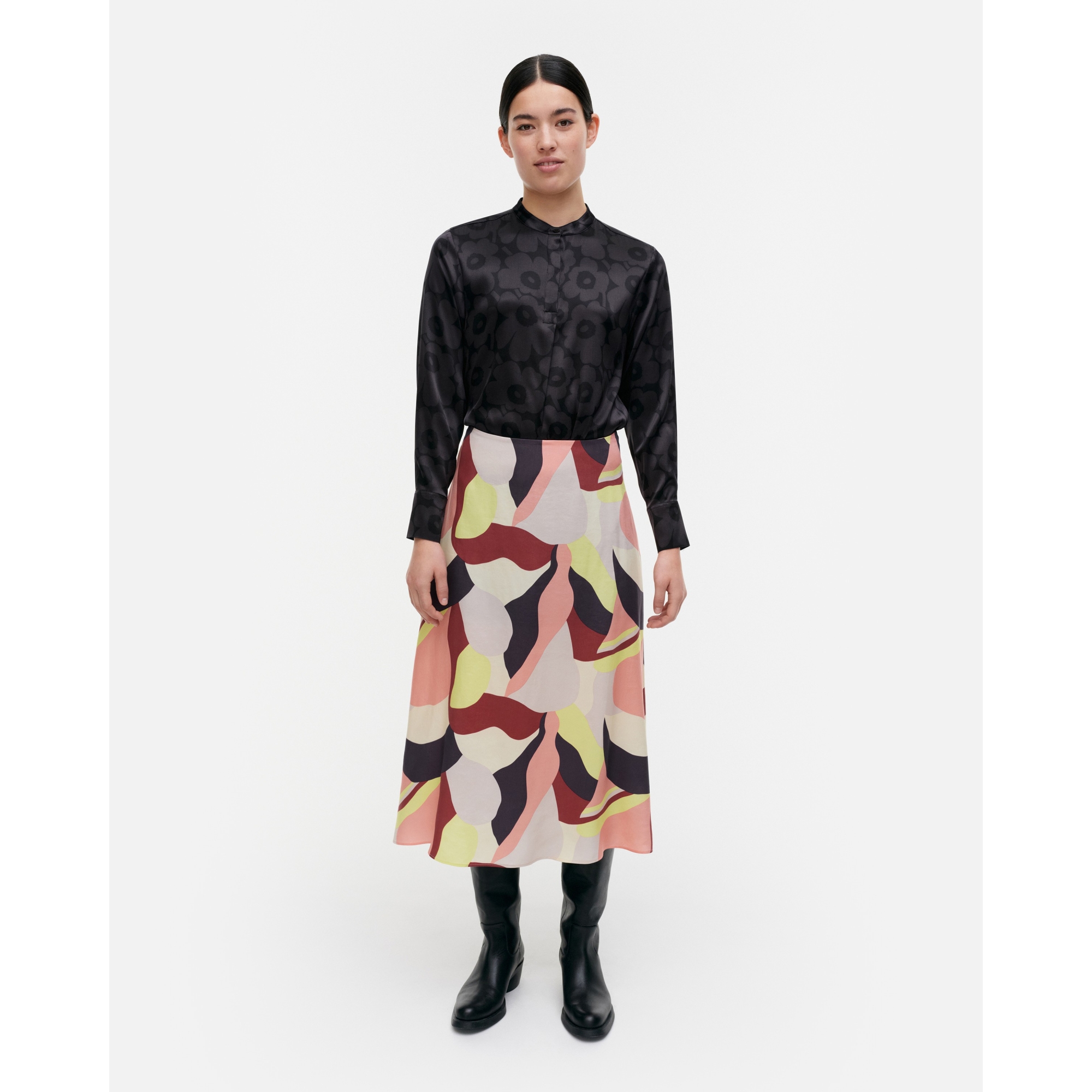 Kreppi Kamelia skirt 234 - Marimekko