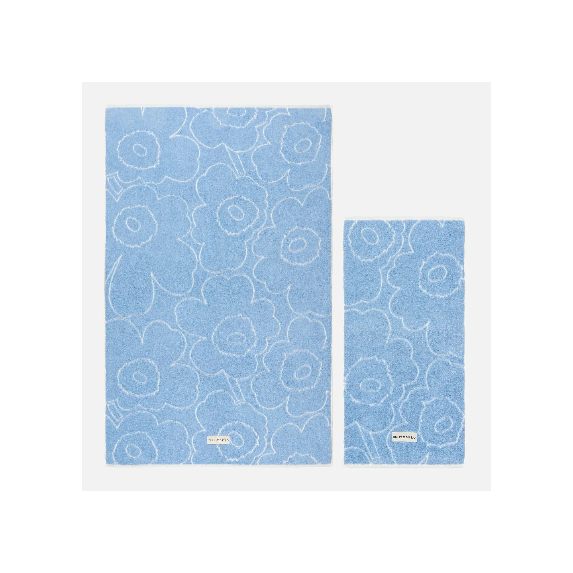 Piirto Unikko 510 towel set, 2 pcs - Marimekko