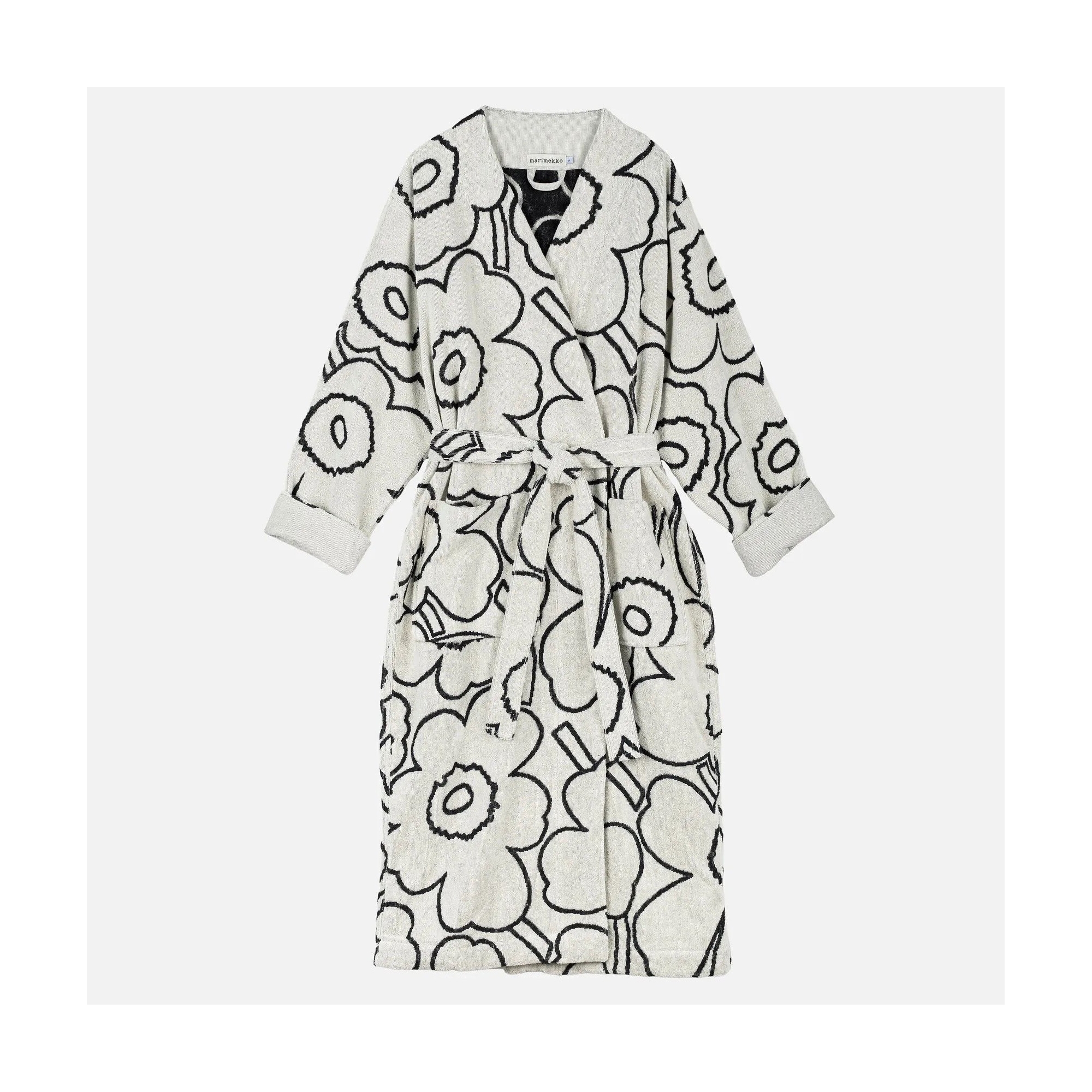 Piirto Unikko 190 bathrobe - Marimekko