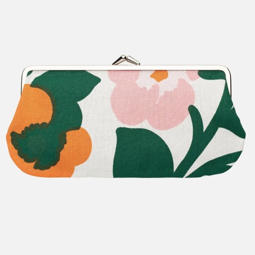 Porte-monnaie Silmälasikukkaro Pieni Green Green 163 - Marimekko