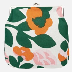 Porte-monnaie Iso kukkaro Pieni Green Green 163 - Marimekko