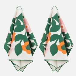 Pieni Green Green 163 kitchen textiles set - Marimekko