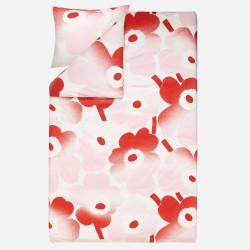 Parure de lit Unikko Häivähdys 133 – 150x210cm + 50x60cm - Marimekko