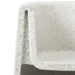 Fauteuil Bit Lounge blanc - Normann Copenhagen