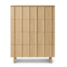 80 x 45 x H104,6 cm – Oak – RIB Sideboard - Normann Copenhagen