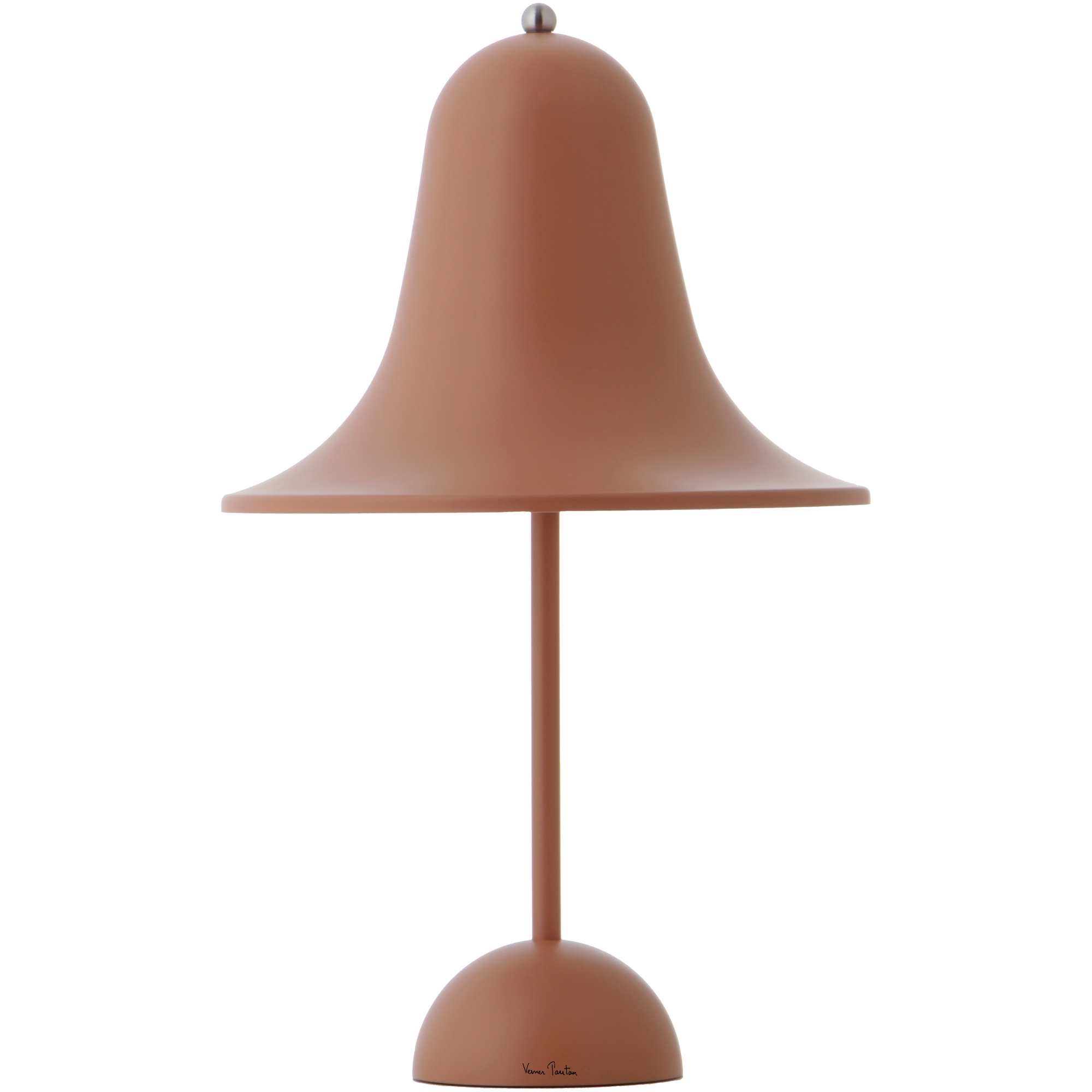 Lampe portable Pantop – Terracotta mat - Verpan