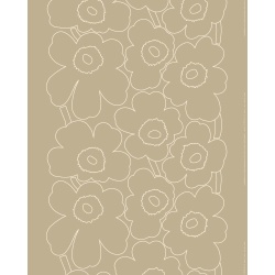 REMNANT - Piirto Unikko 810 linen fabric - 45 x 145 cm - Marimekko