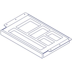 Pen tray for desks HiLow - Montana