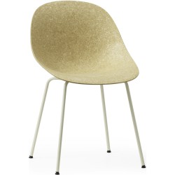 Mat Chair – Without armrest – Hemp + Cream base - Normann Copenhagen