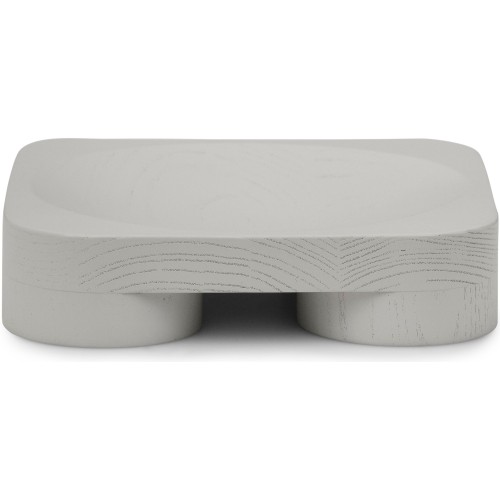 Bol Chub – Grand Warm grey – 23 x 23 x H5 cm - Normann Copenhagen