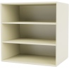 Montana Mini – Module with shelves 1004 – Vanilla