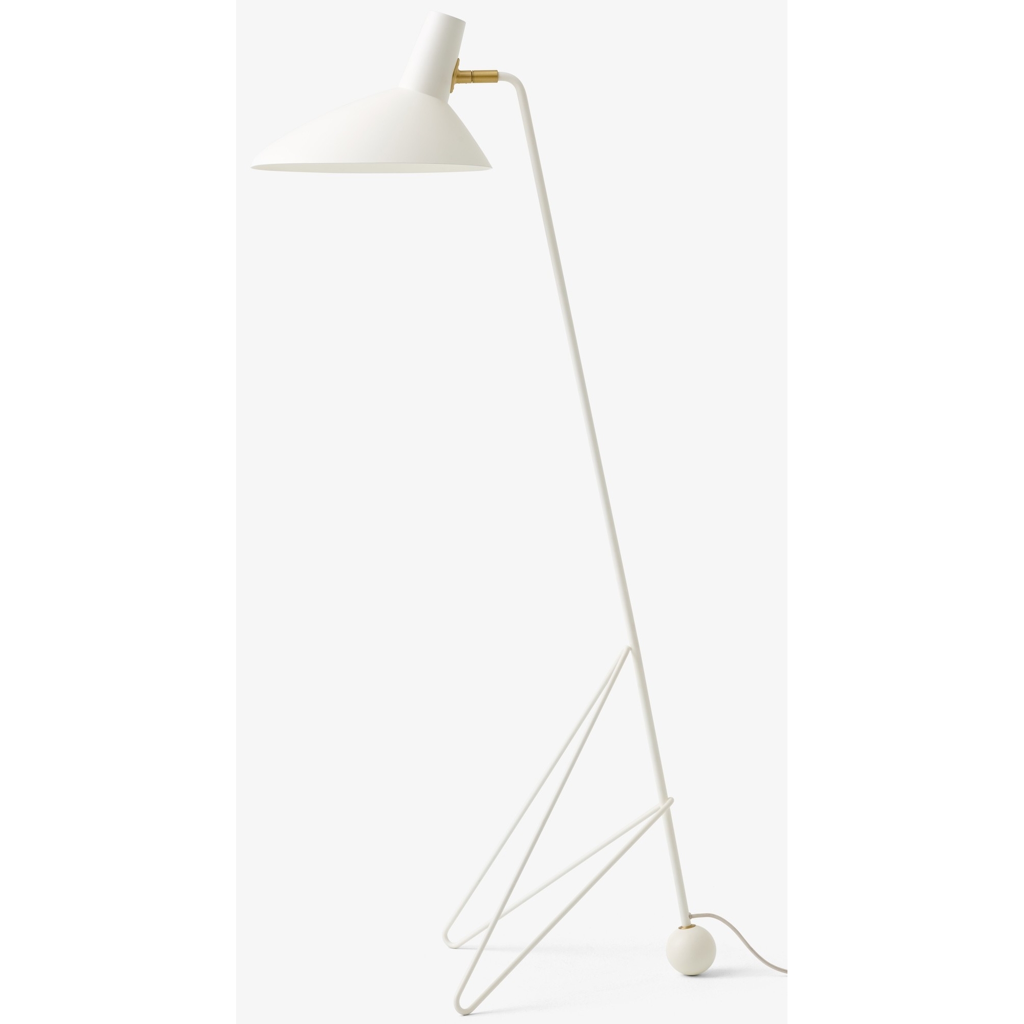 Tripod Floor lamp – Matt White - &Tradition