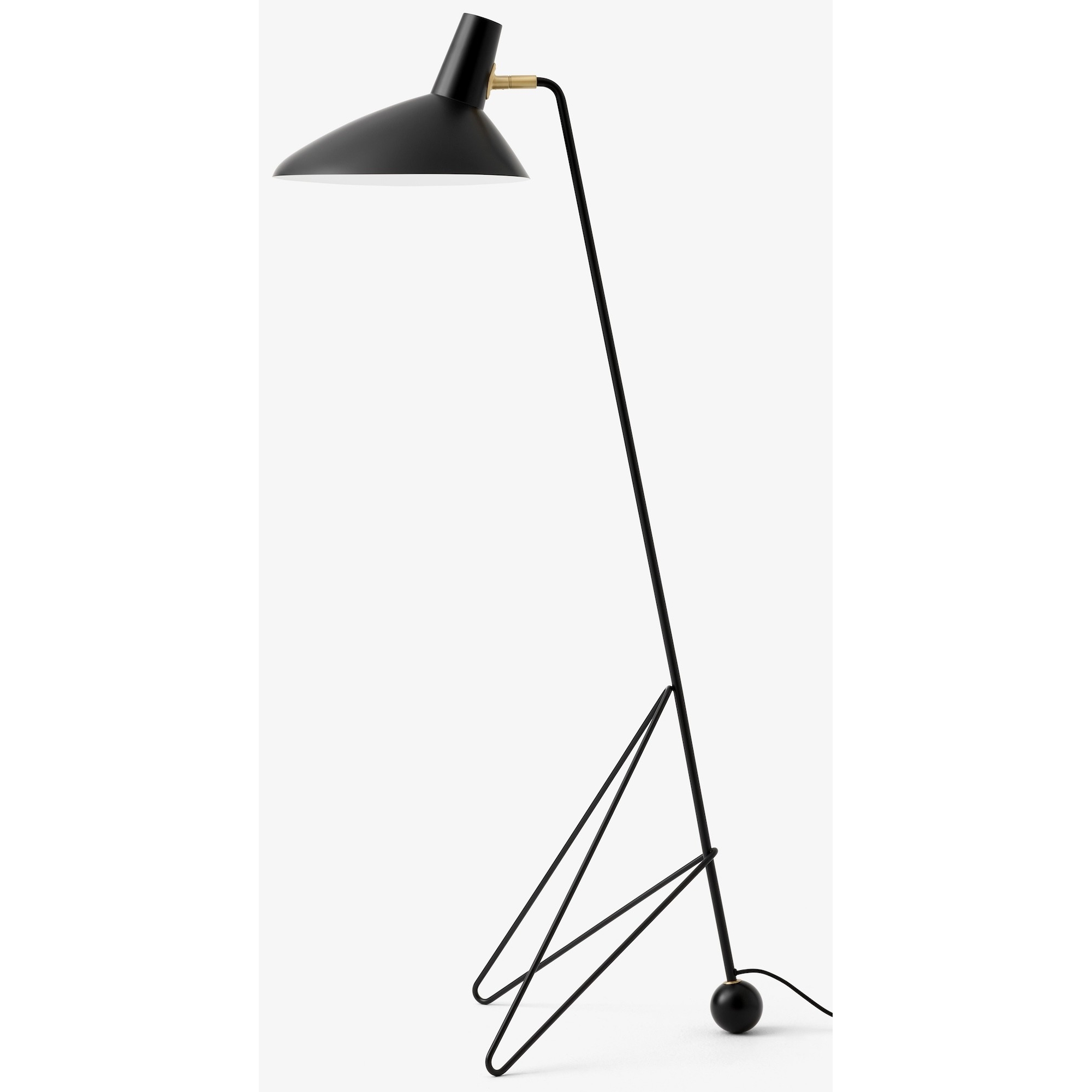 Lampadaire Tripod – Noir Mat - &Tradition