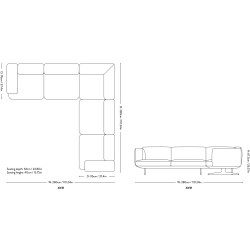 Sofa INLAND AV41 - &Tradition