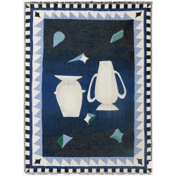 Momento Throw - Midnight blue - &Tradition