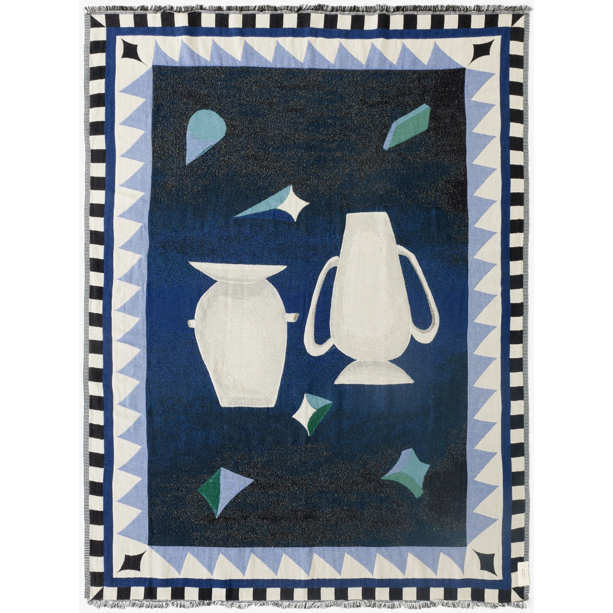 Momento Throw - Midnight blue - &Tradition