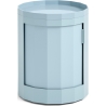 Facet Cabinet Low – Misty Blue - HAY