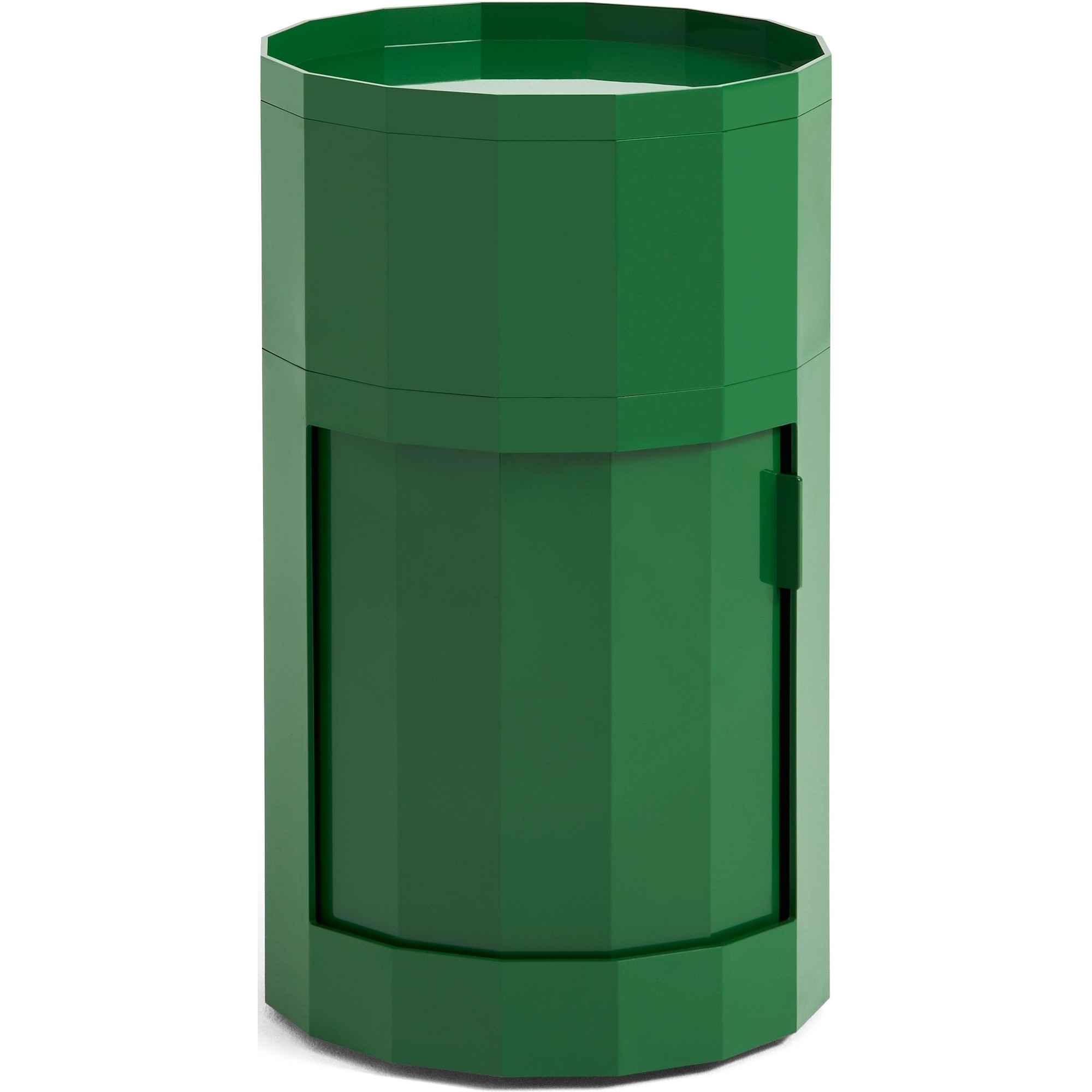 Facet Cabinet High – Spinach Green - HAY