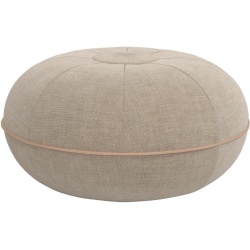 Fritz Hansen Pouf – Ø60 x H29 cm – Natural Linen