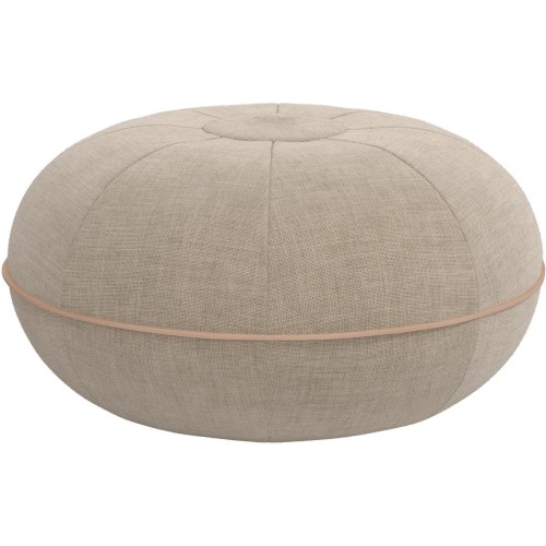 Fritz Hansen Pouf – Ø60 x H29 cm – Natural Linen