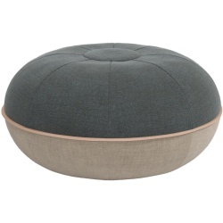 Fritz Hansen Pouf – Ø50 x H24 cm – Sunniva 1079 / Natural Linen