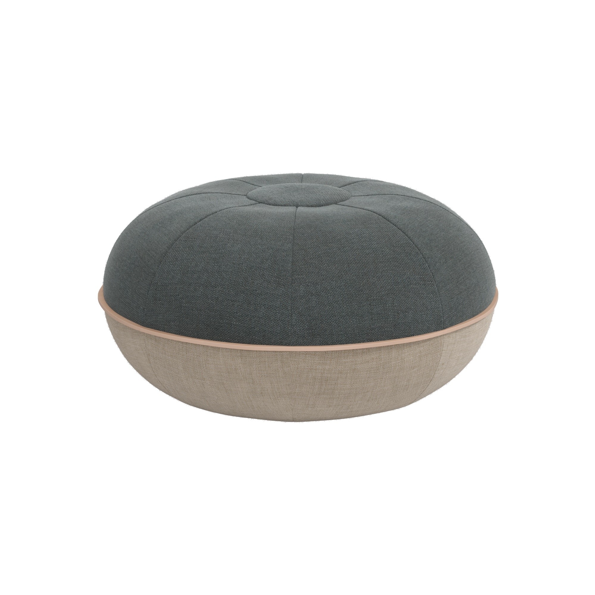 Fritz Hansen Pouf – Ø50 x H24 cm – Sunniva 1079 / Natural Linen