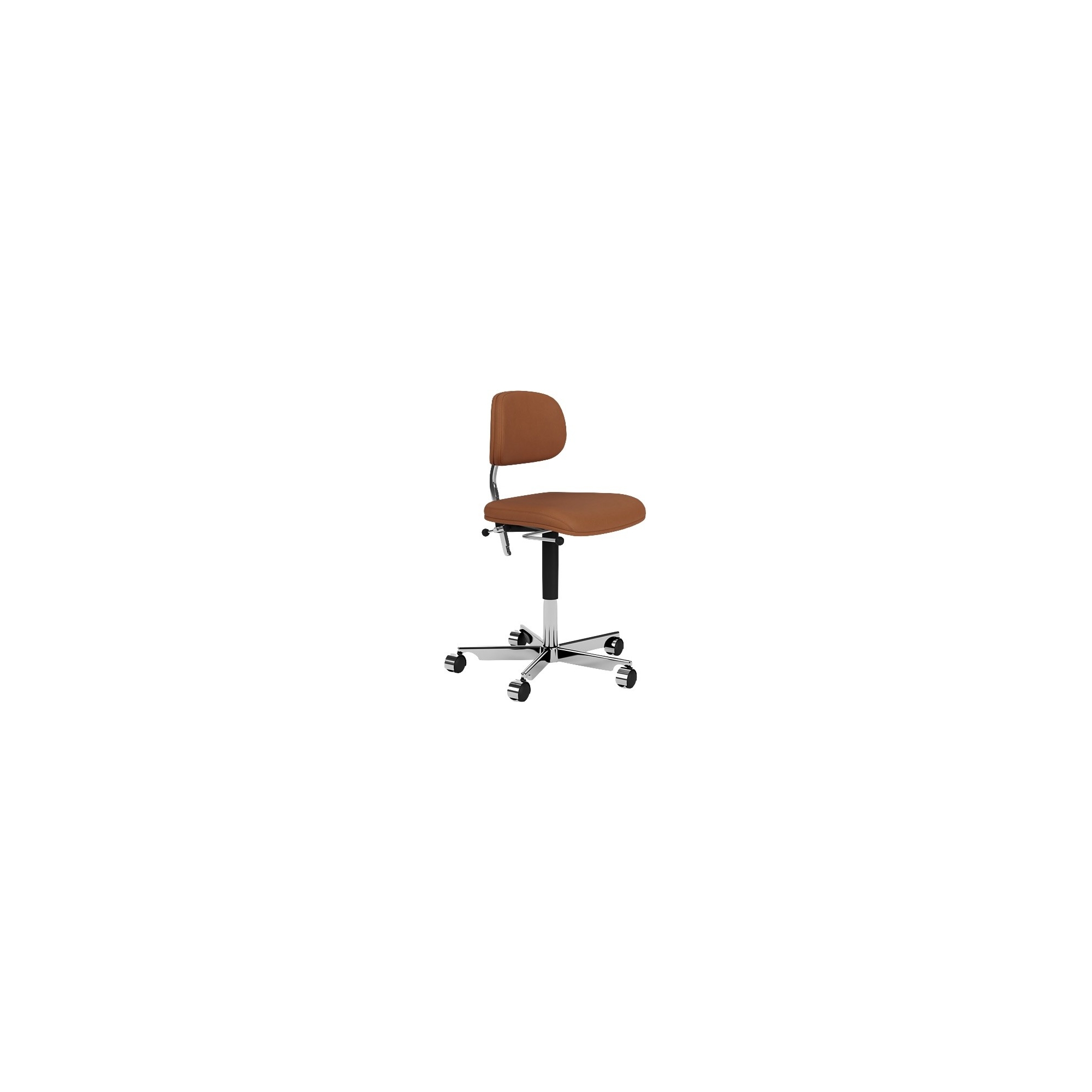 Kevi 2534u chair - Copenhagen Cognac leather – H40-53cm (A) - Montana