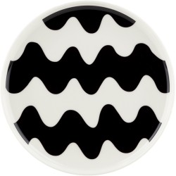 Loki plate 20cm – Black - Marimekko