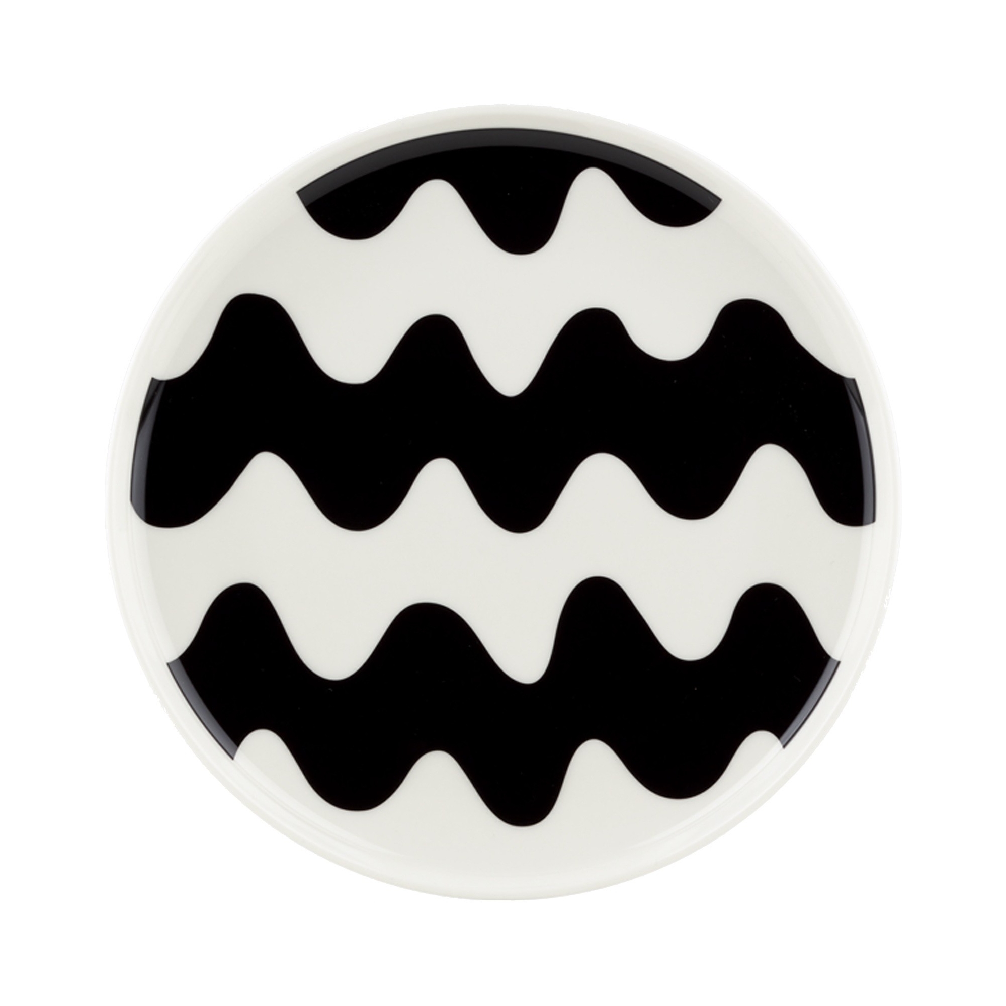 Assiette 20cm Lokki – Noir - Marimekko