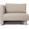 Dase sofa – Left armrest module – Soft Bouclé Natural - Ferm Living