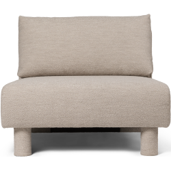 Dase sofa – Center module – Soft Bouclé Natural - Ferm Living