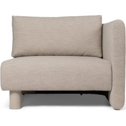 Dase sofa – Corner module – Soft Bouclé Natural - Ferm Living