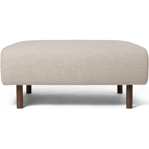 Ottoman Dase – Soft Bouclé Natural - Ferm Living